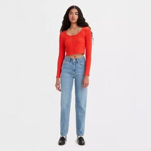 Levi's Women's High Rise Jeans in Light Blue